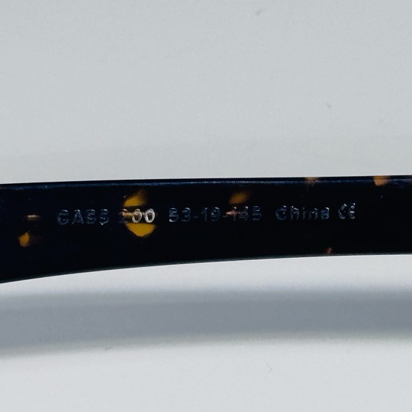 Warby Parker Eyeglasses FRAME ONLY Cass 200 53-19-145 Dark Tortoise 302-4 Unisex - Picture 8 of 12